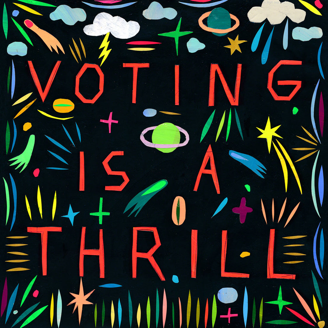 Voting is a thrill!